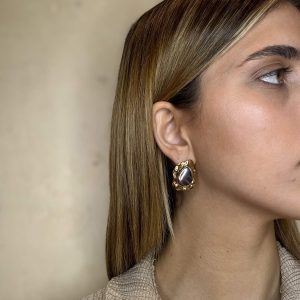 earrings gold silver jewelry