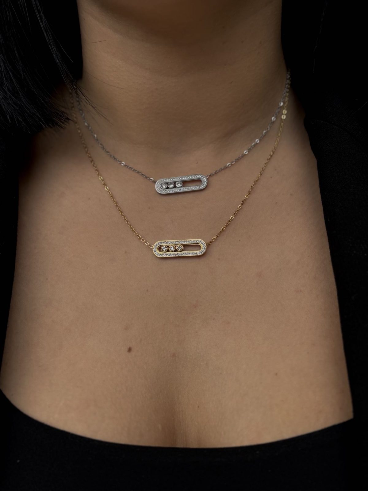 Zirconia necklace