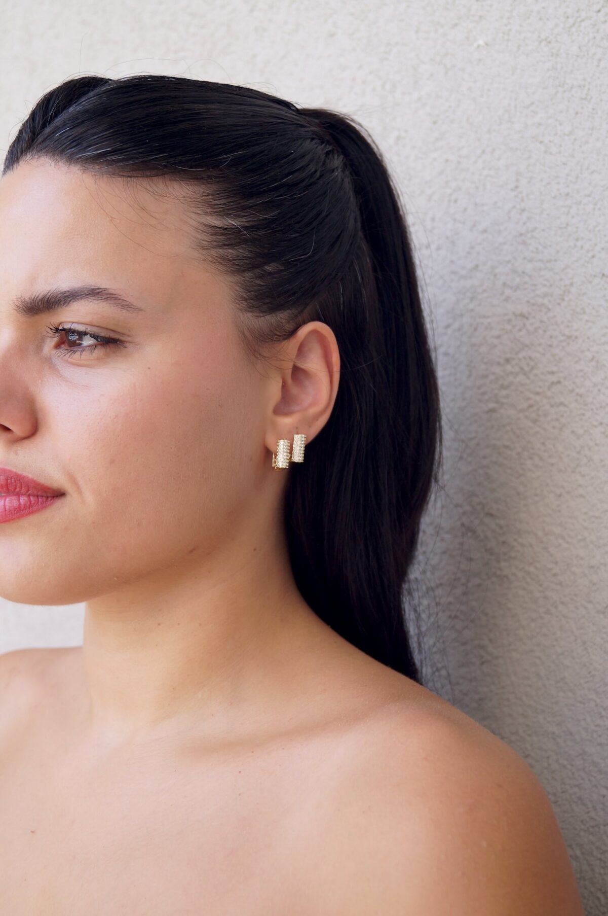 Ridge earrings