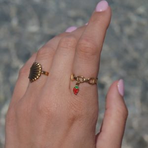 ring jewelry necklace gold silver earrings